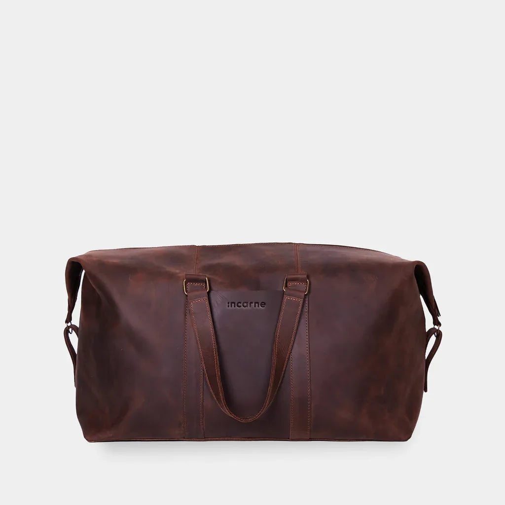 All In Leather Travel Bag - INCARNE® Global