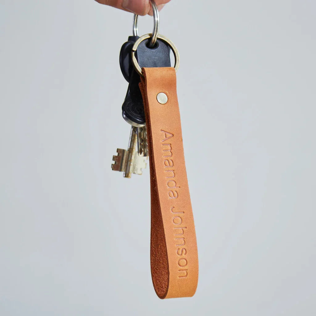 Minimalist Leather Keychain - INCARNE® Global