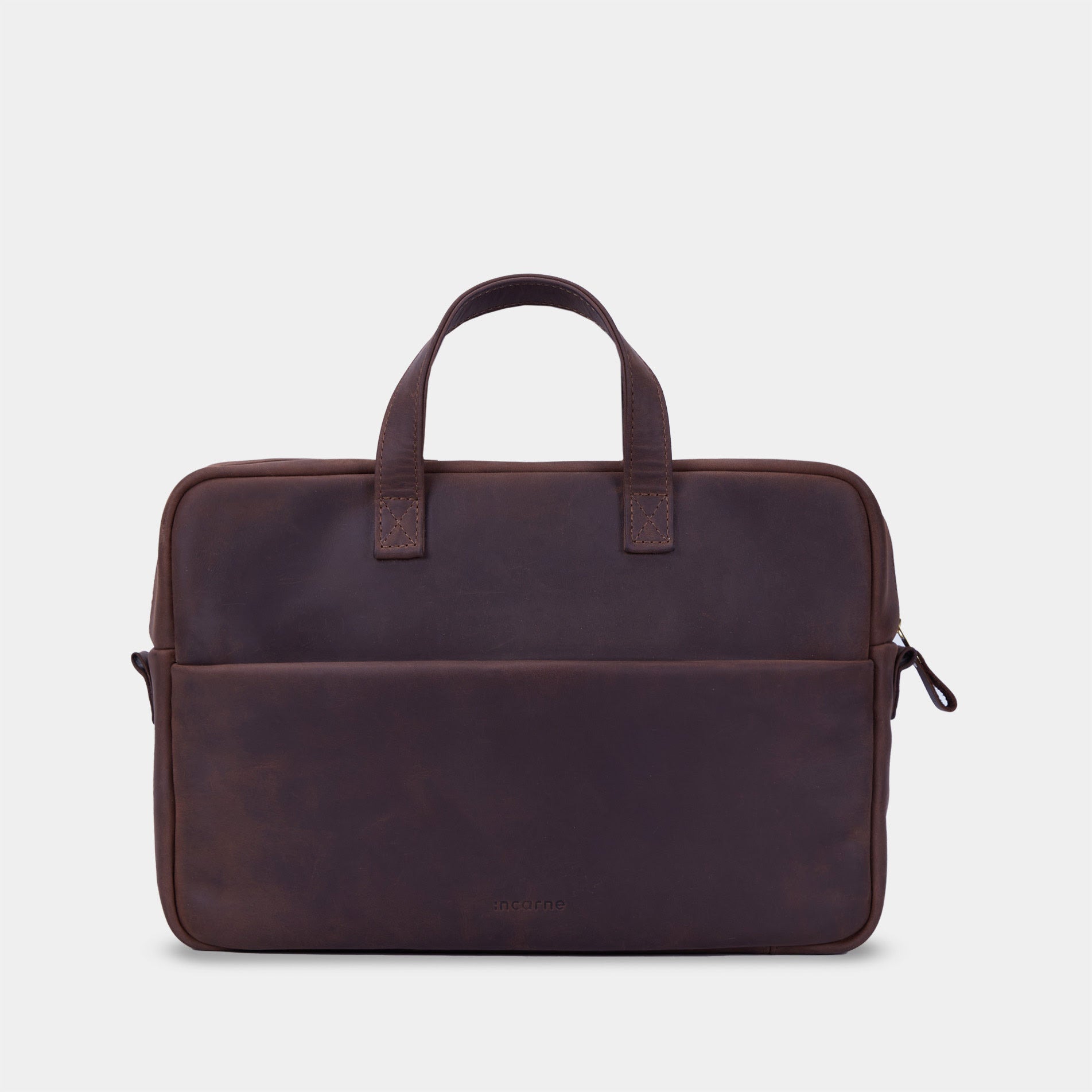 Brief Bag, Brown (vintage)