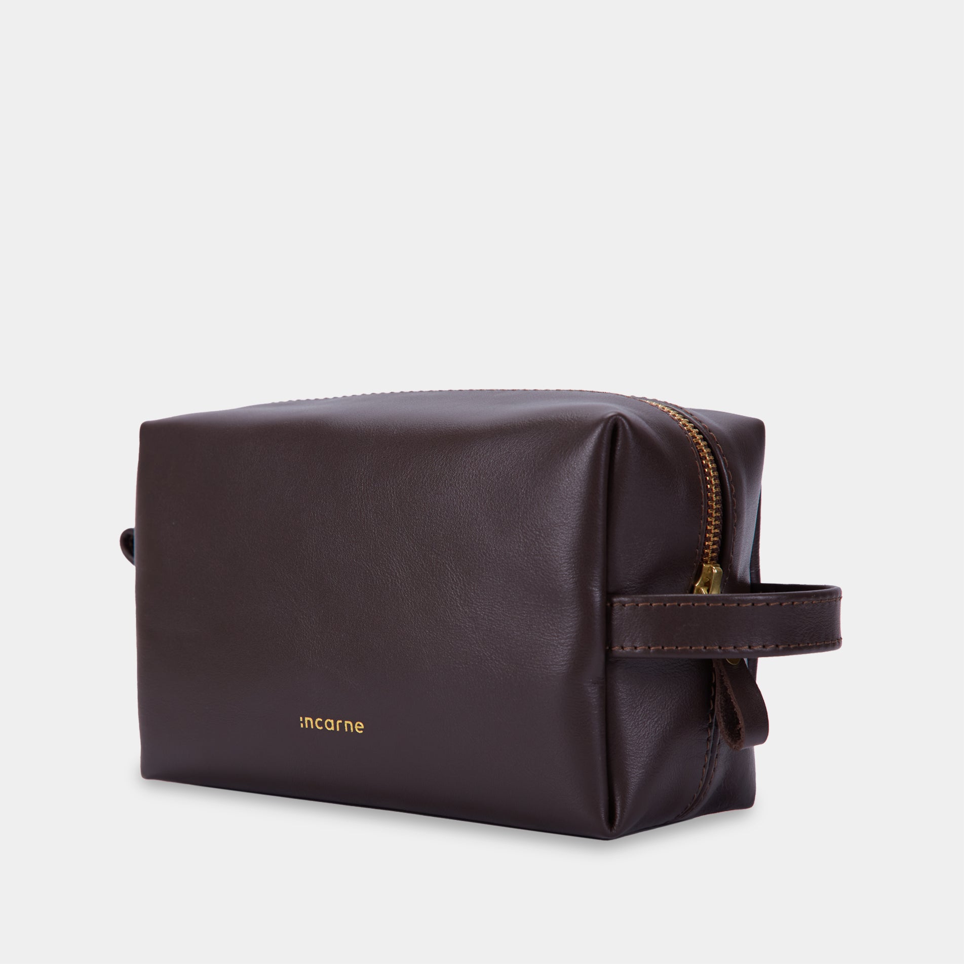 Mirage Medium Cosmetic Bag, chocolate