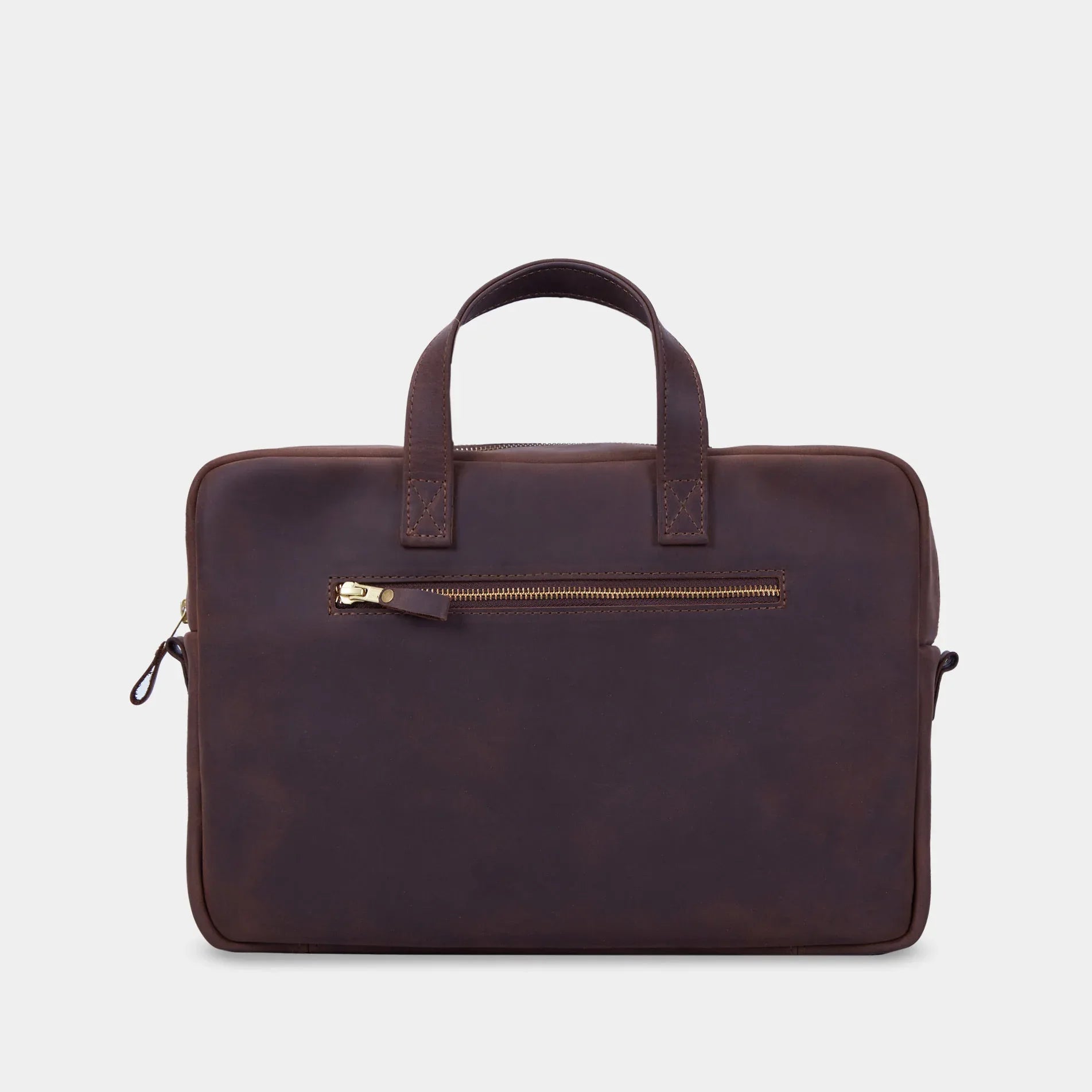 Brief Bag, Brown (vintage) - INCARNE® Global