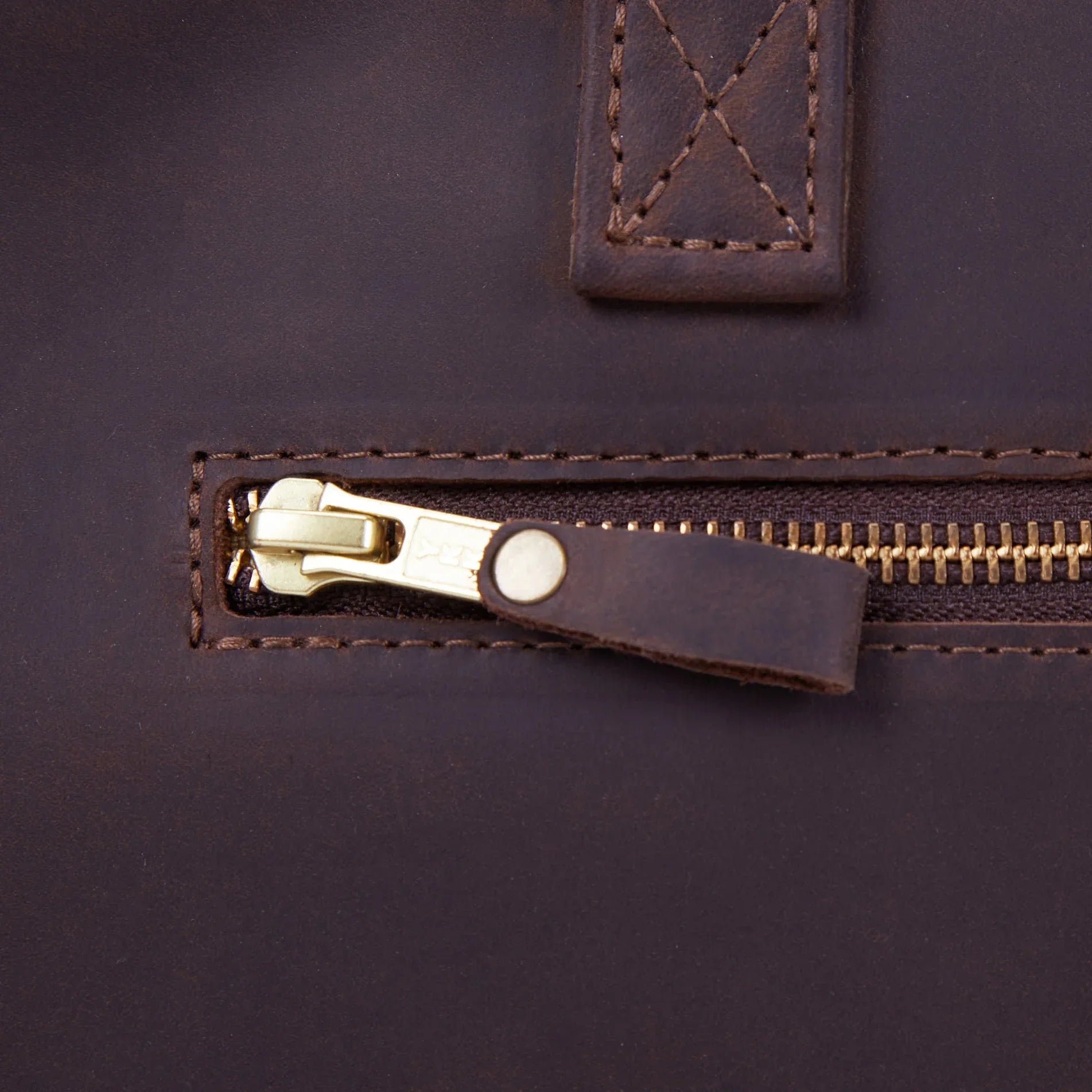 Brief Bag, Brown (vintage) - INCARNE® Global