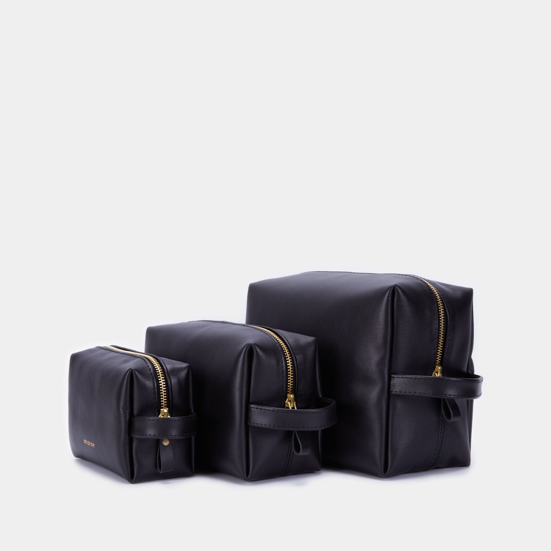 Mirage Small Cosmetic Bag, black