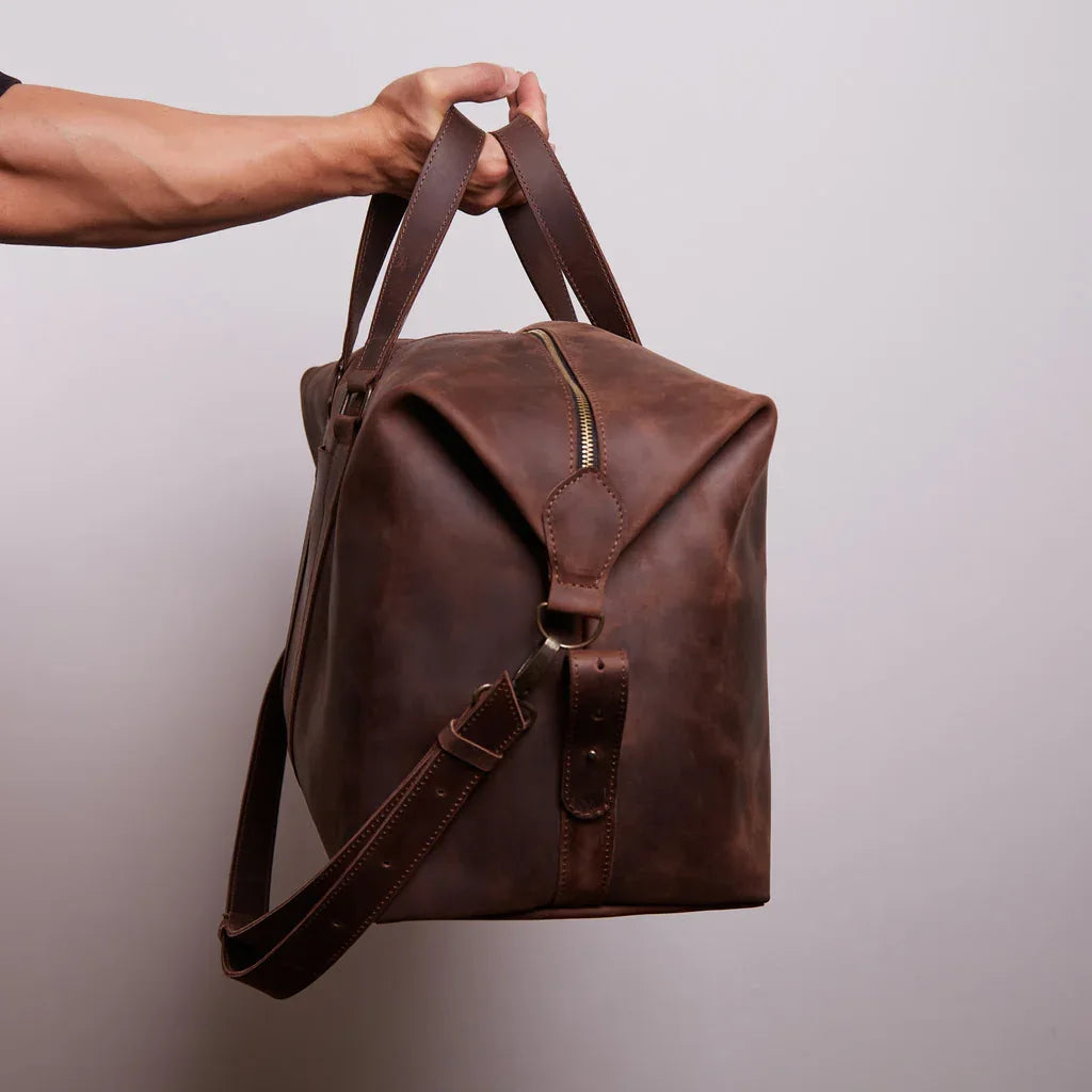 All In Leather Travel Bag - INCARNE® Global