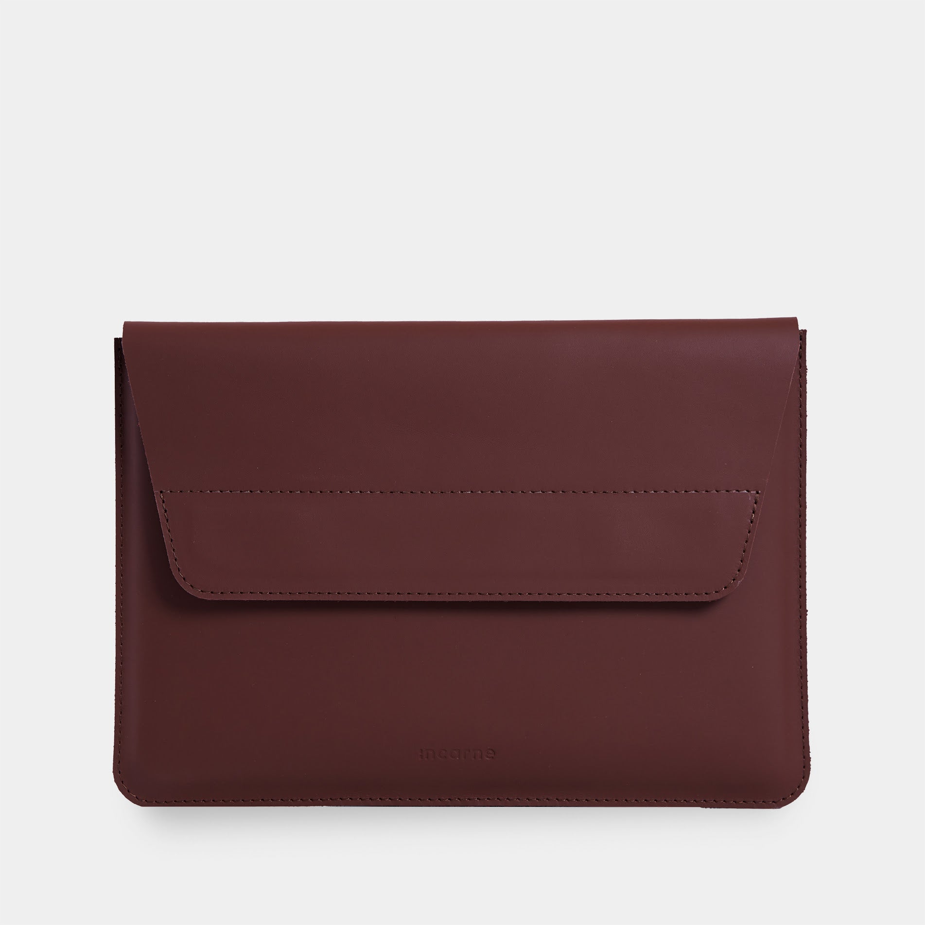 Line Laptop Sleeve, Brown