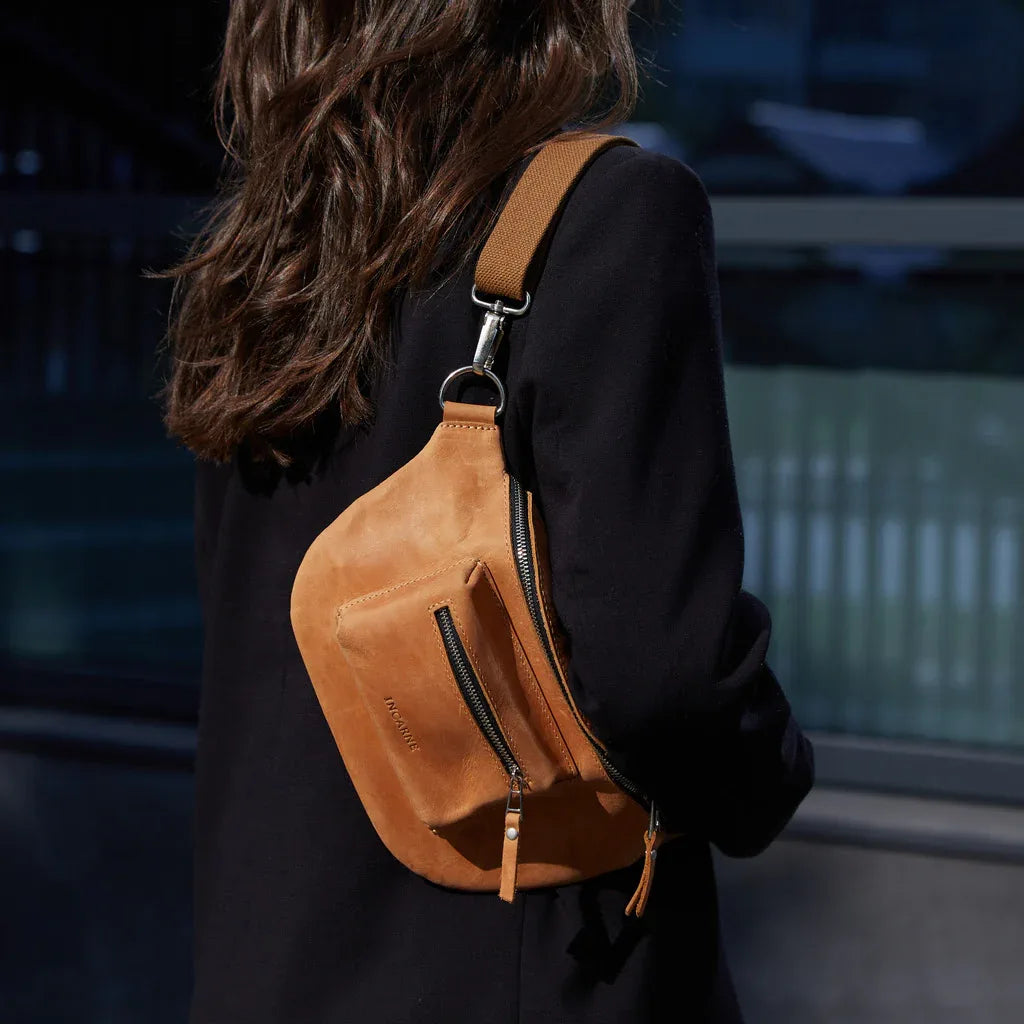 Beltee Leather Bum Bag - INCARNE® Global
