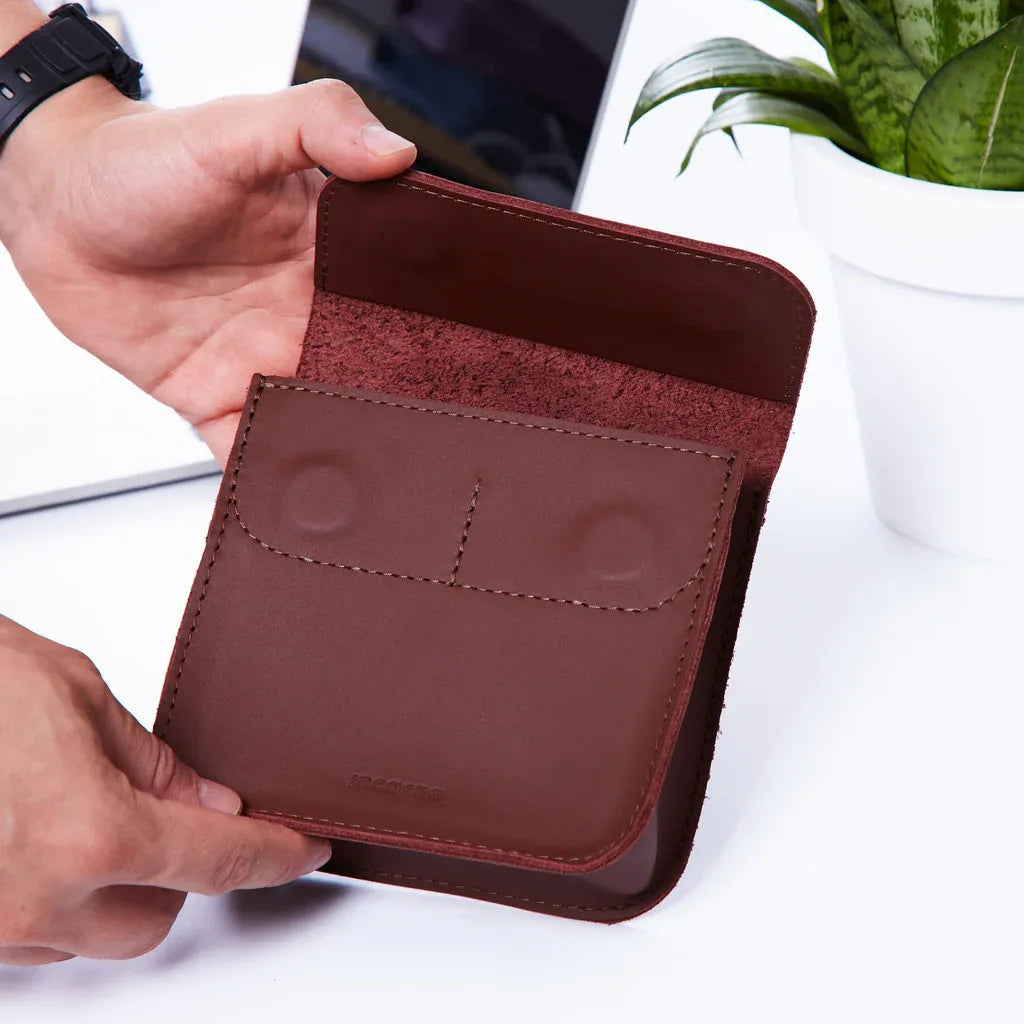 Wander Cable, Charger, Mouse Organizer in Classic Leather - INCARNE® Global