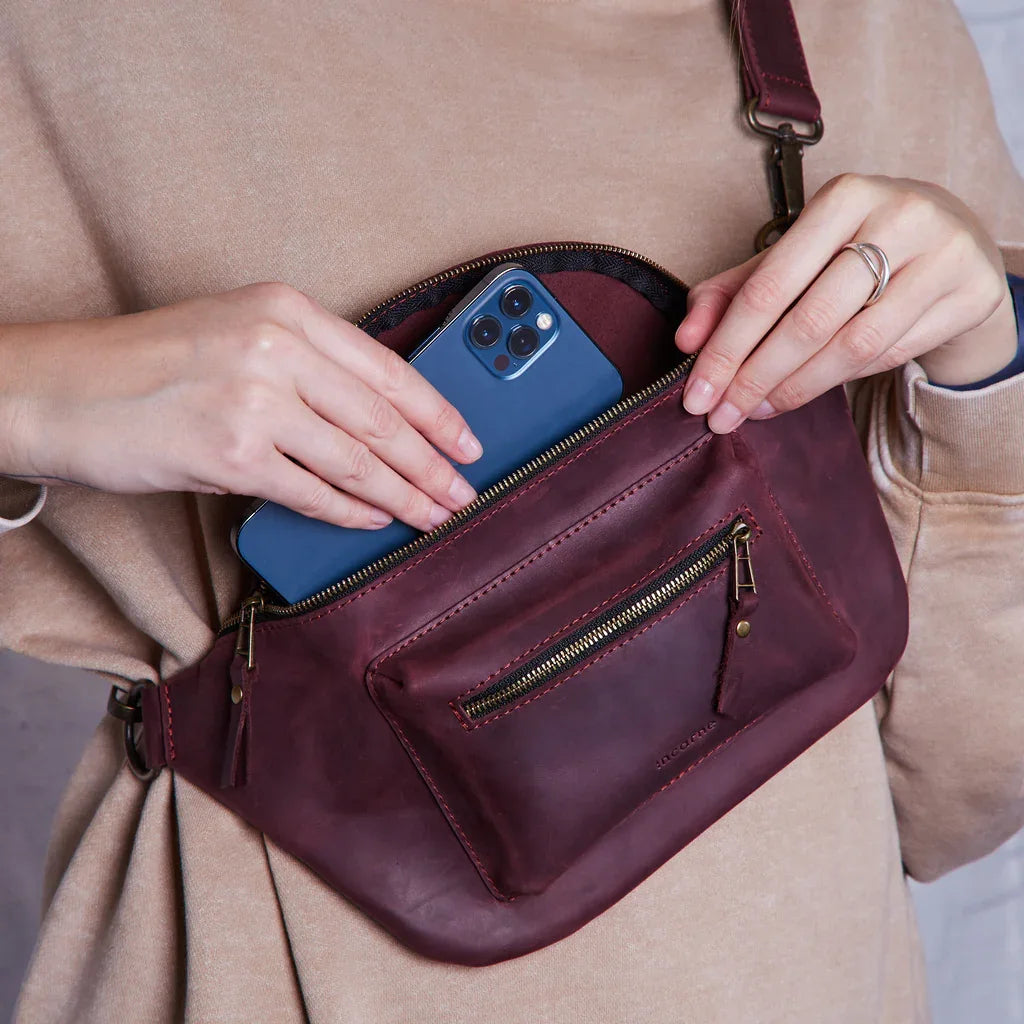 Beltee Leather Bum Bag - INCARNE® Global