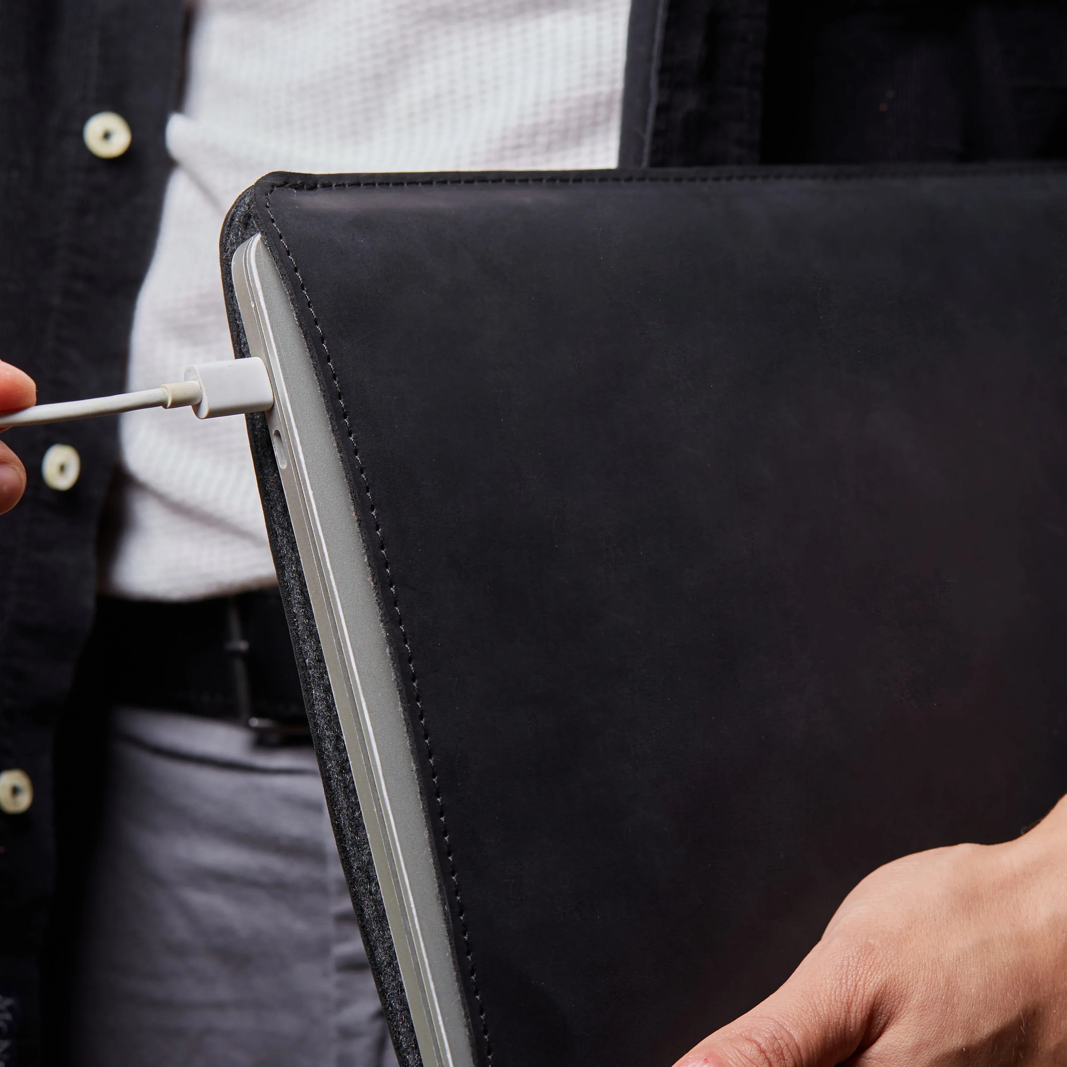 Free Port Plus Laptop Sleeve, Black (vintage) - INCARNE® Global