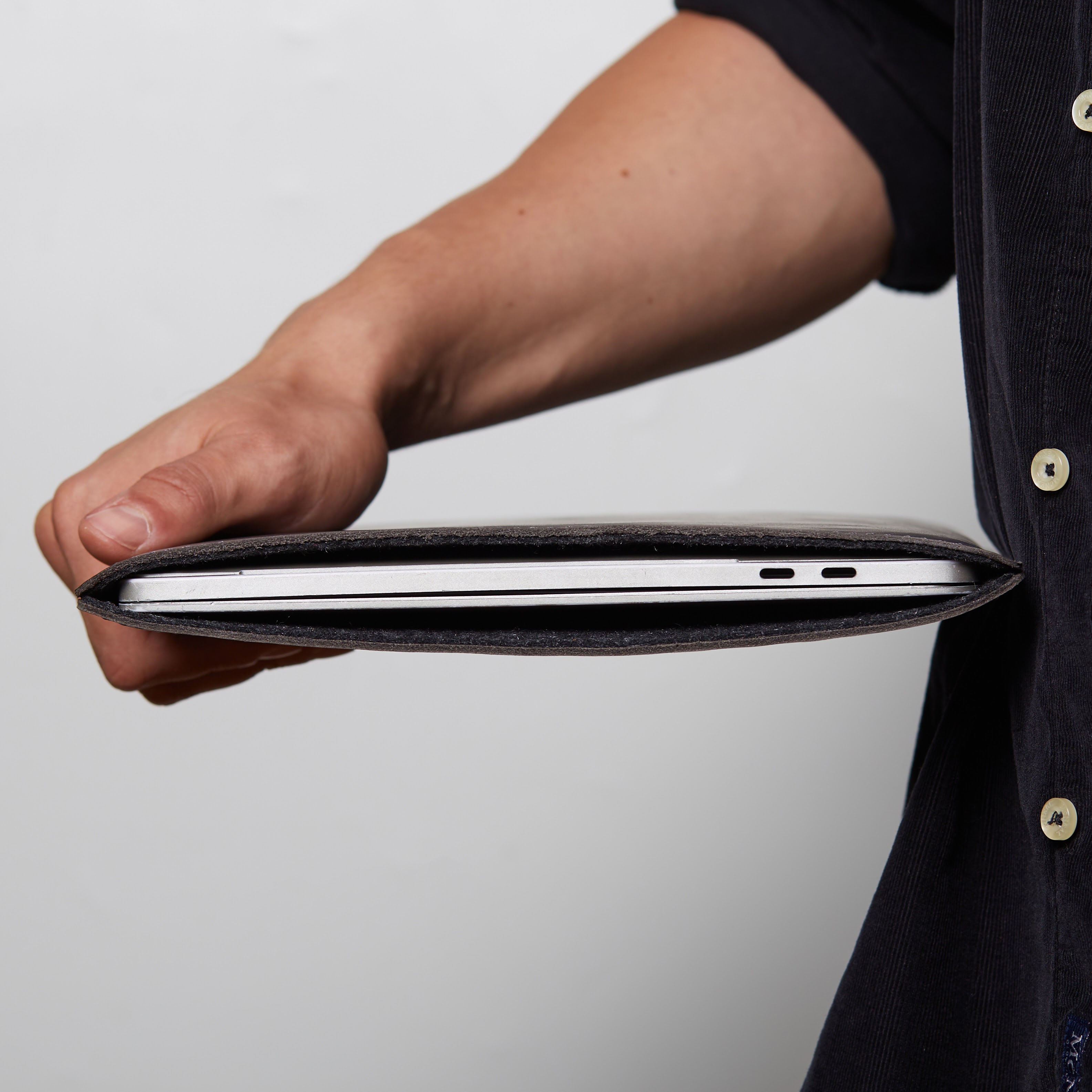 Husă pentru laptop Free Port Plus, gri (vintage)