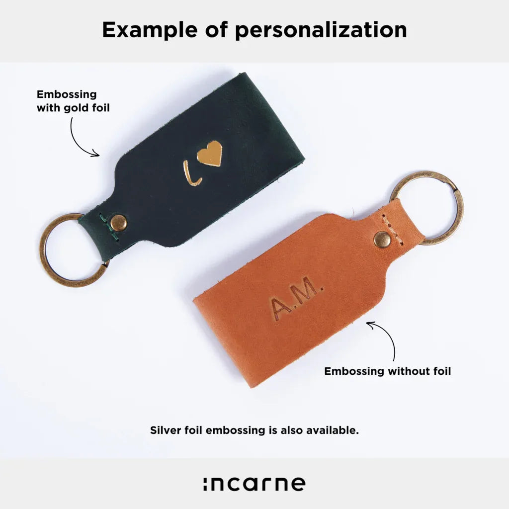 Leather Keyring - INCARNE® Global