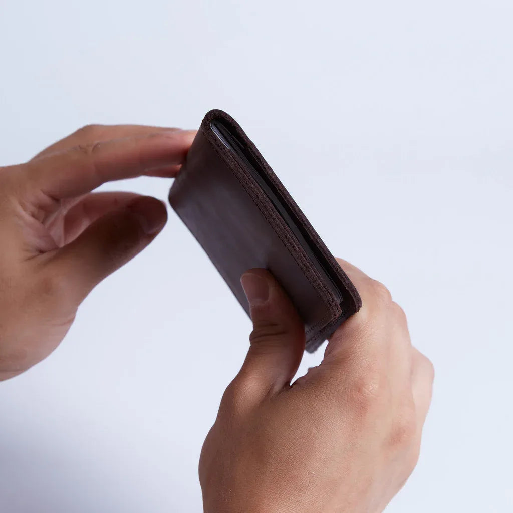 Passport Cover with Pockets Made from Vintage Leather - INCARNEĀ® Global