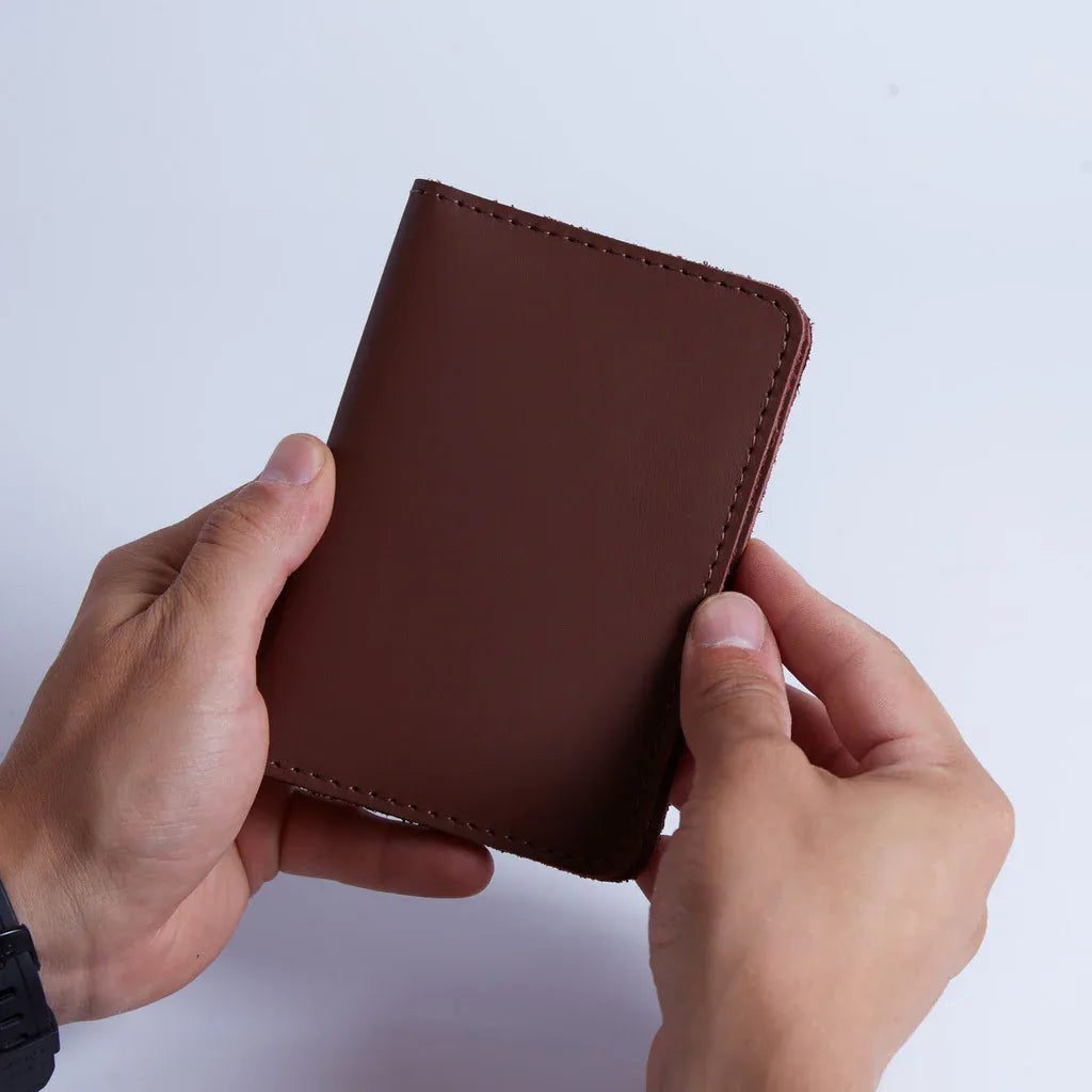 Passport Cover with Pockets Made from Classic Leather - INCARNE® Global