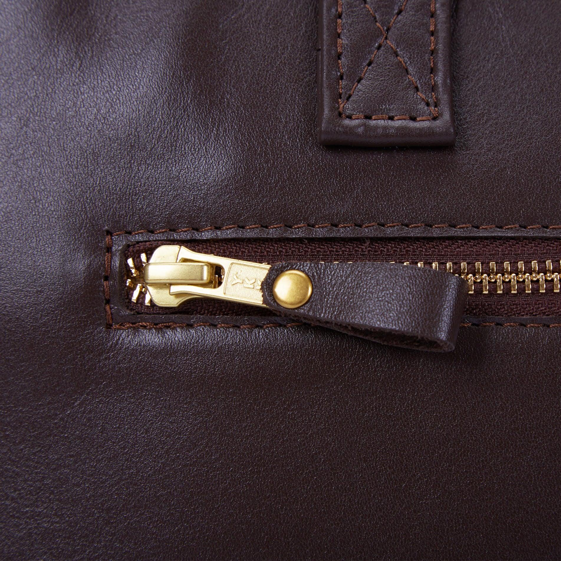 Brief Bag, Chocolate - INCARNE® Global