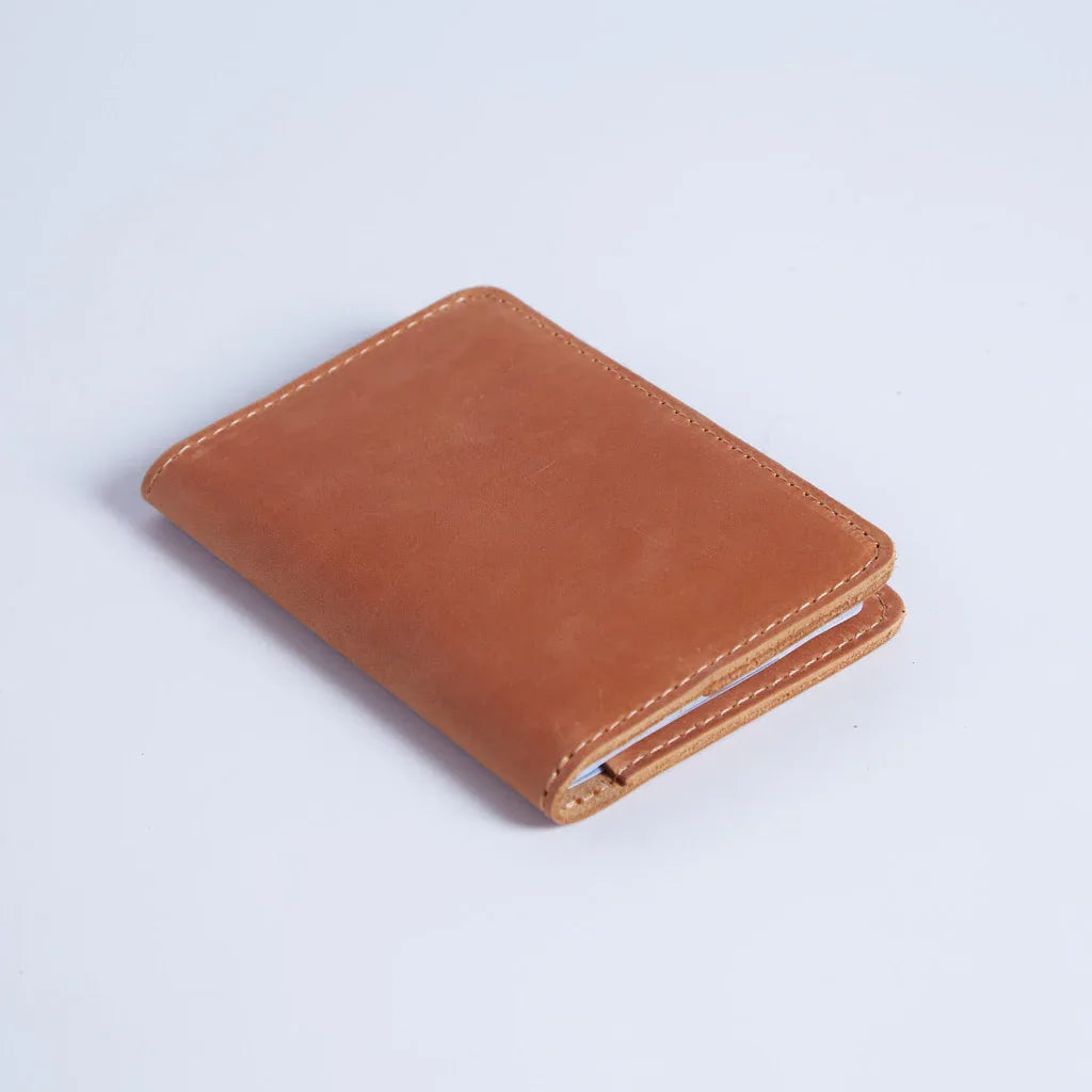 Passport Cover with Pockets Made from Vintage Leather - INCARNEĀ® Global