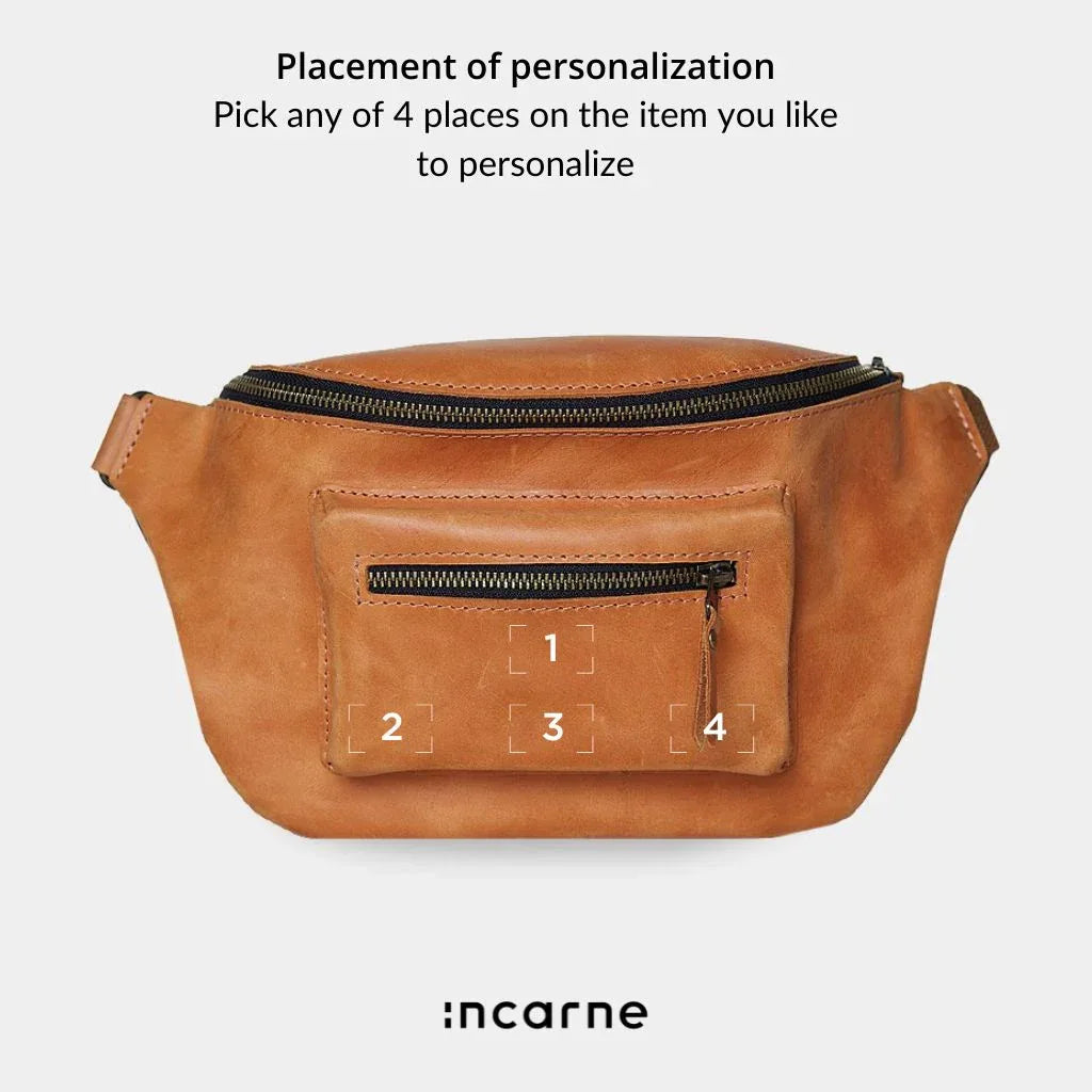 Beltee Leather Bum Bag - INCARNE® Global