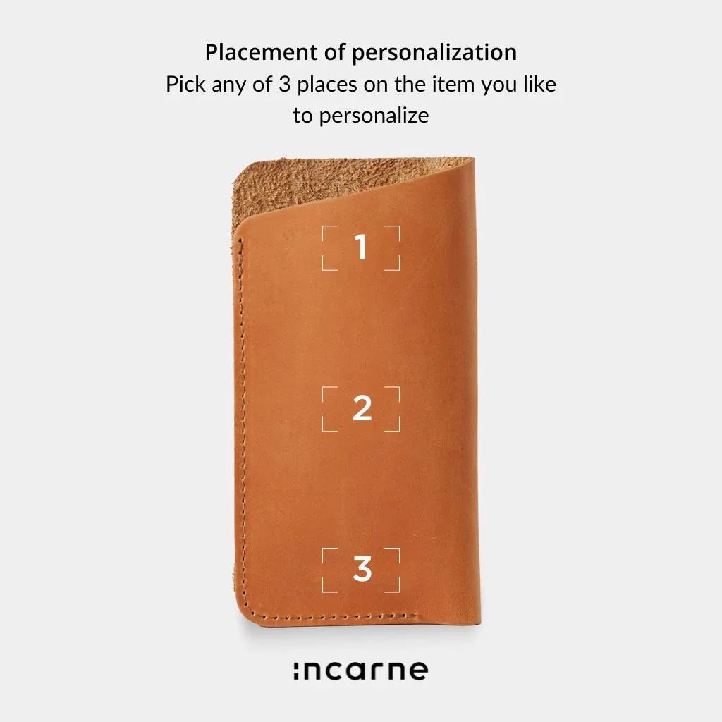 Catch Leather Eyeglass Case - INCARNE® Global