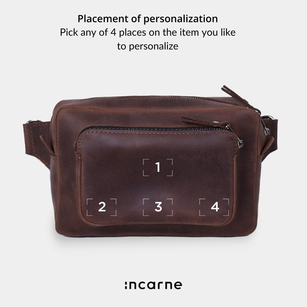 Couple Leather Bum Bag