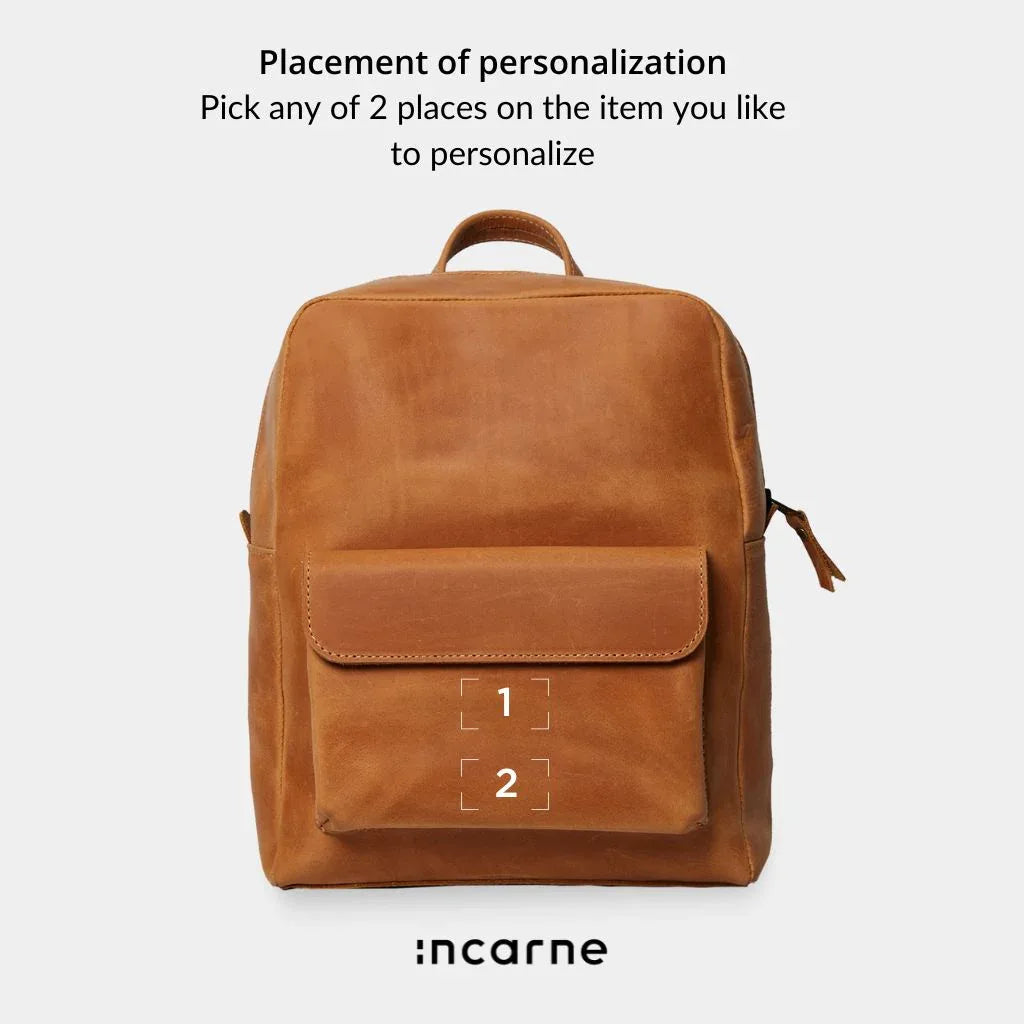 Leather backpack Factor - INCARNE® Global
