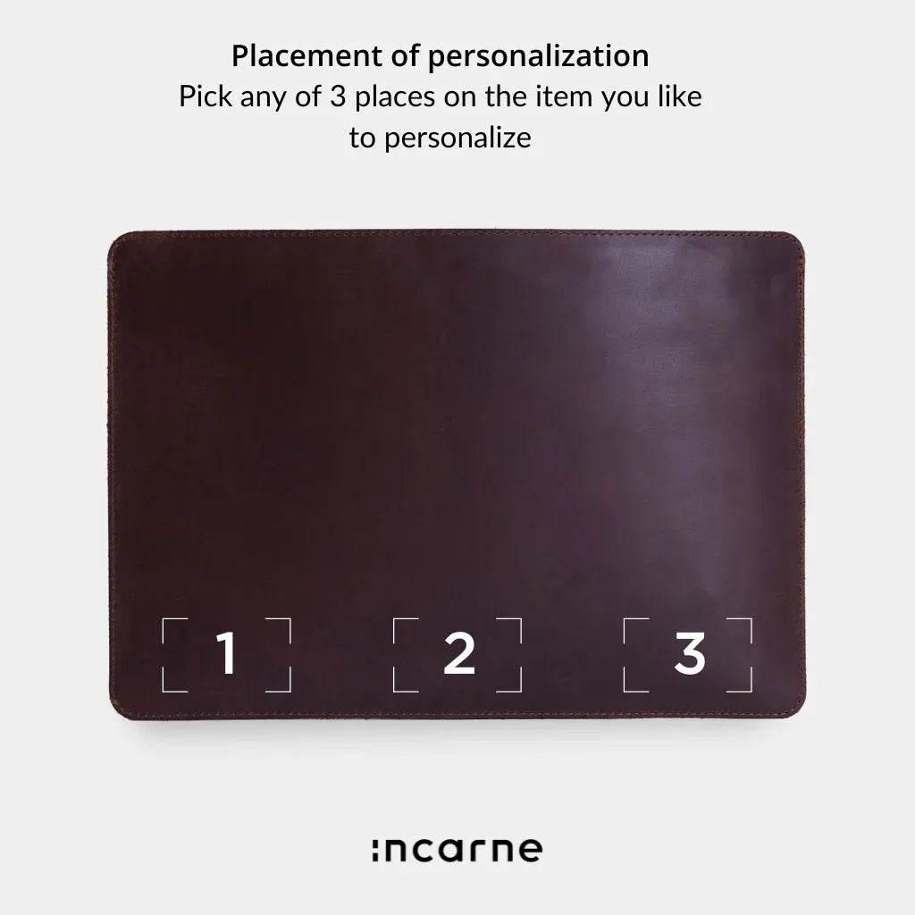 Gamma Plus Laptop Sleeve, Brown (vintage) - INCARNE® Global