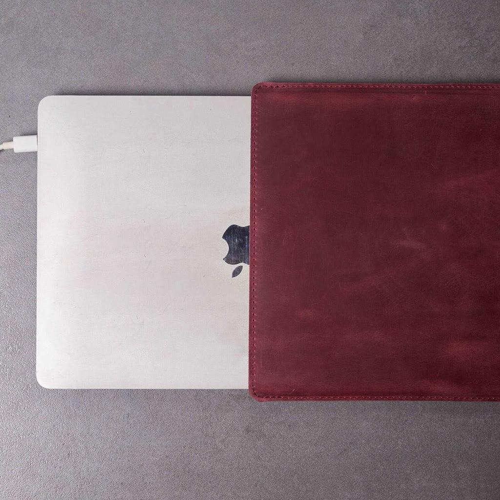 Free Port Plus Laptop Sleeve, Burgundy (vintage) - INCARNE® Global