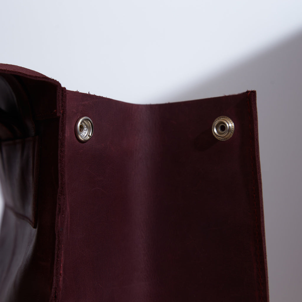 Gloria Lederrucksack mit Laptopfach
