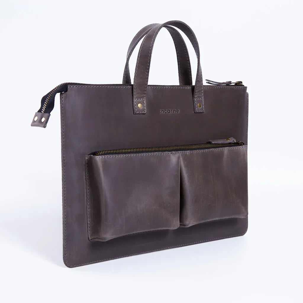 Brave Leather Laptop Sleeve - INCARNE® Global