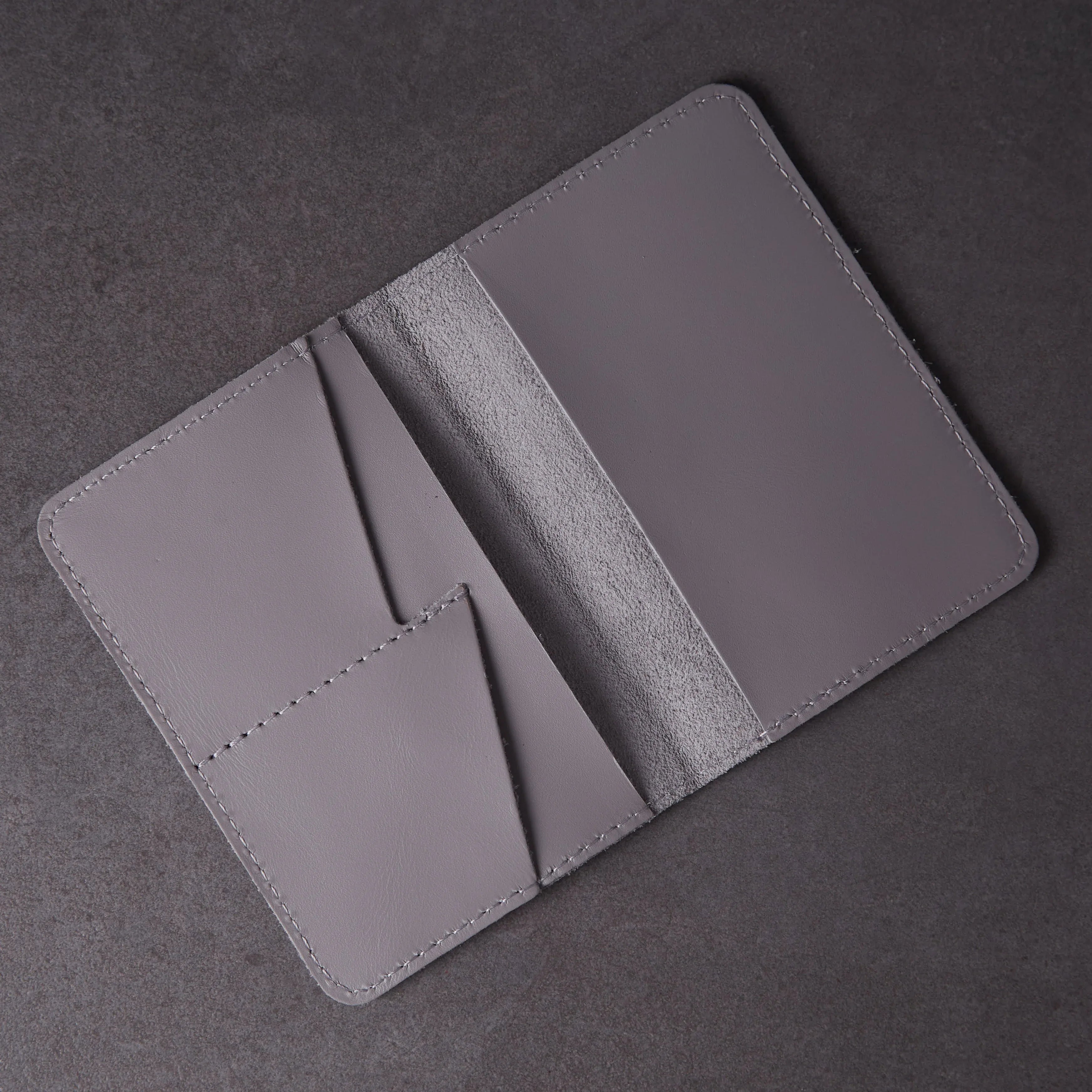Passport Cover with Pockets Made from Classic Leather - INCARNE® Global
