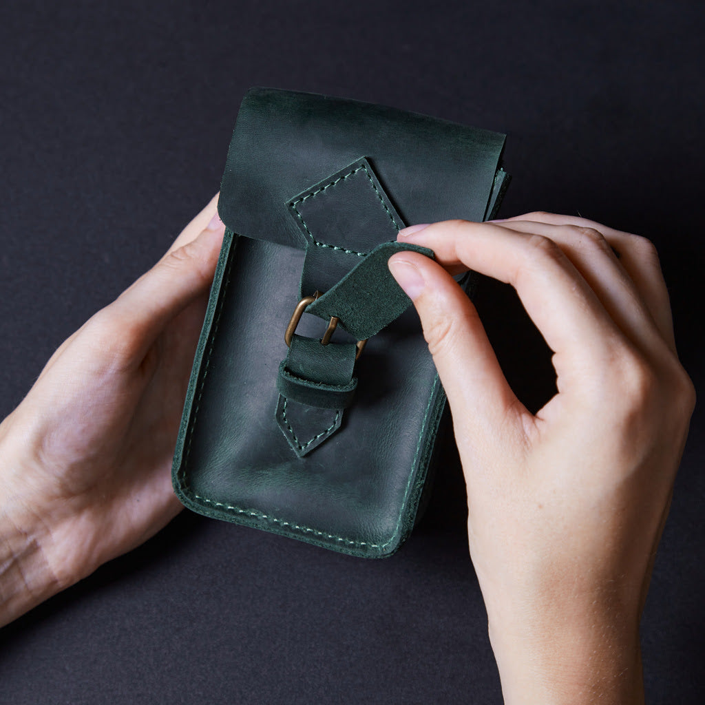 Leather Tarot Holder