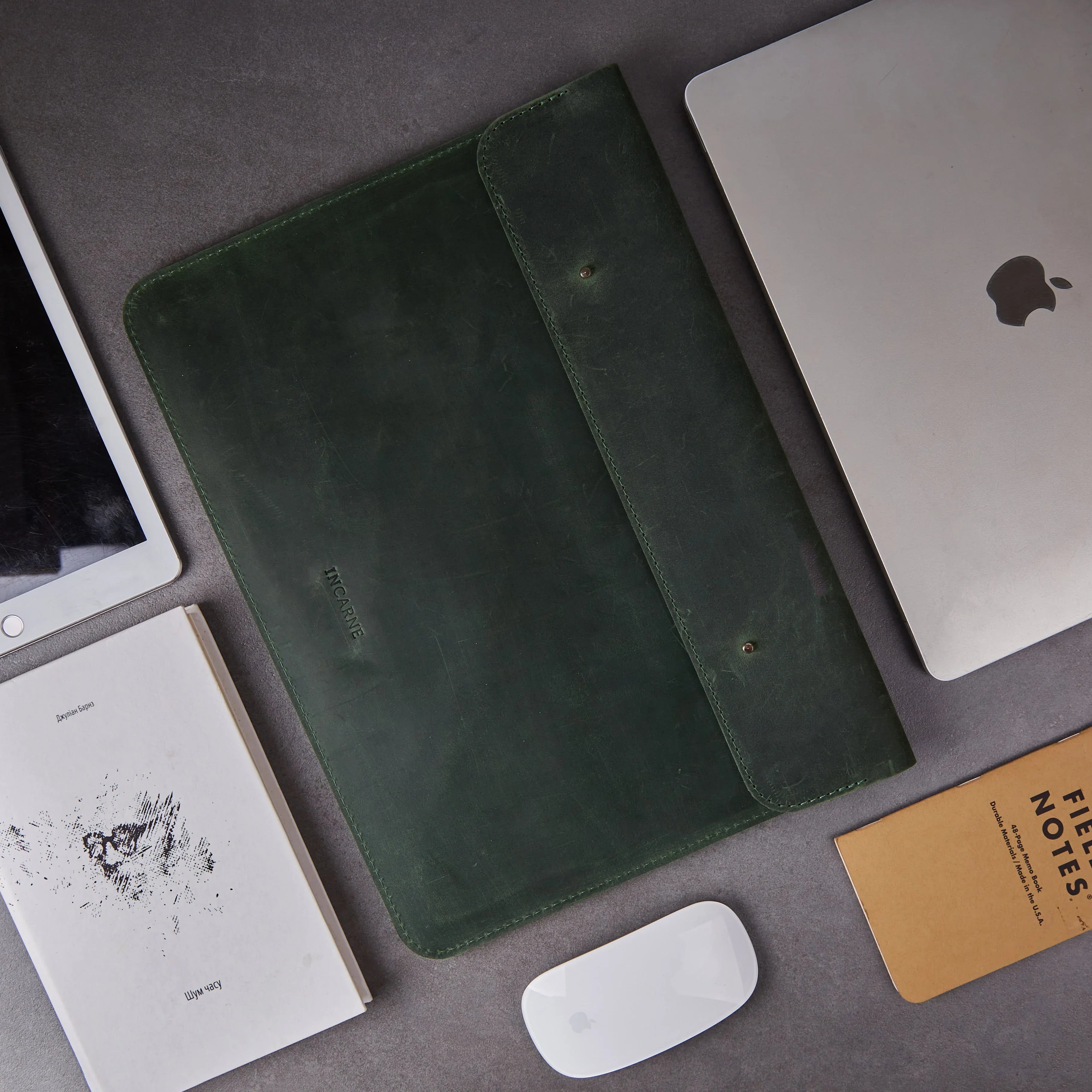 Neat Laptop Sleeve, Green (vintage) - INCARNE® Global