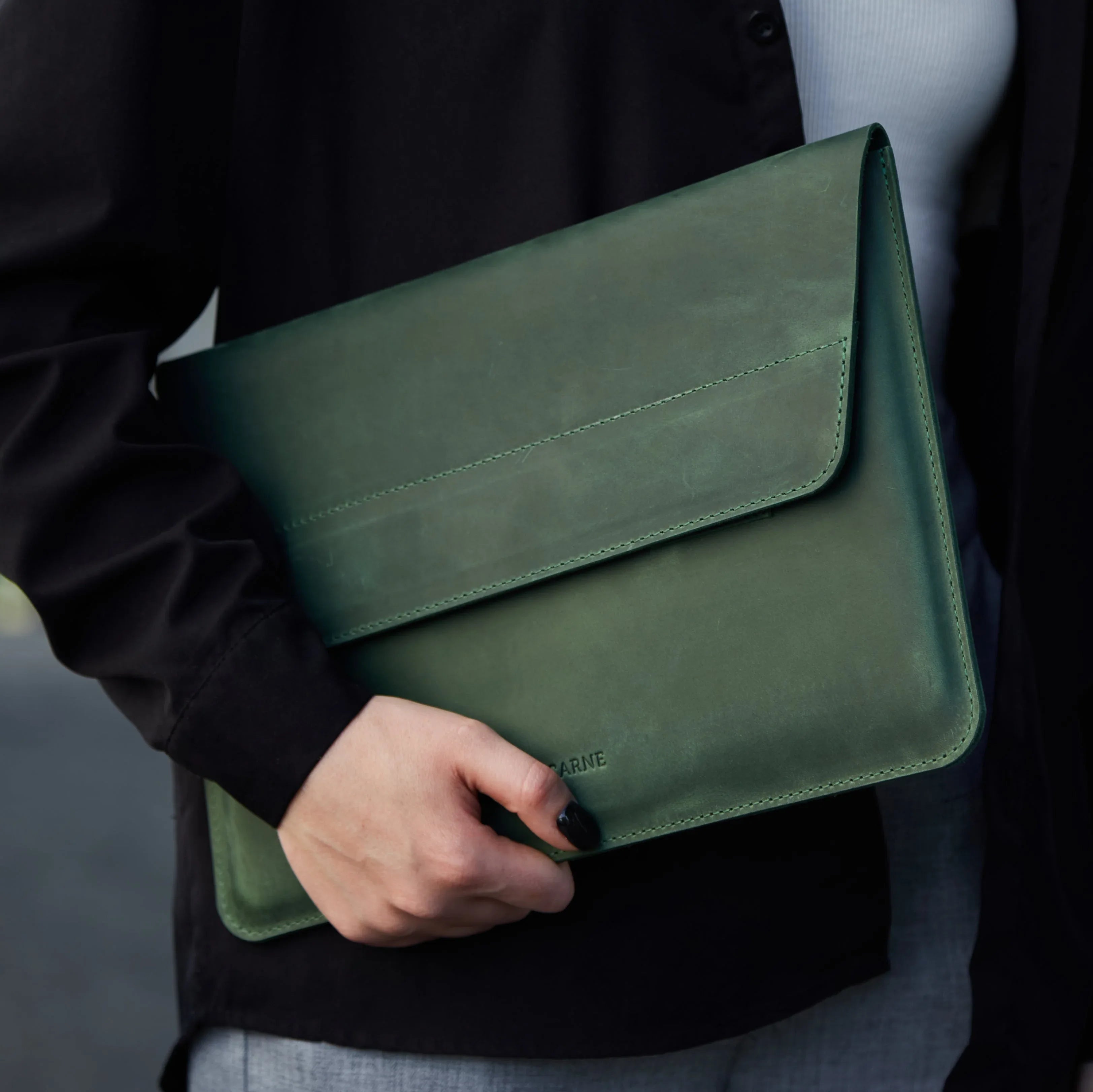 Corporate gifts: Line laptop sleeve - INCARNE® Ukraine