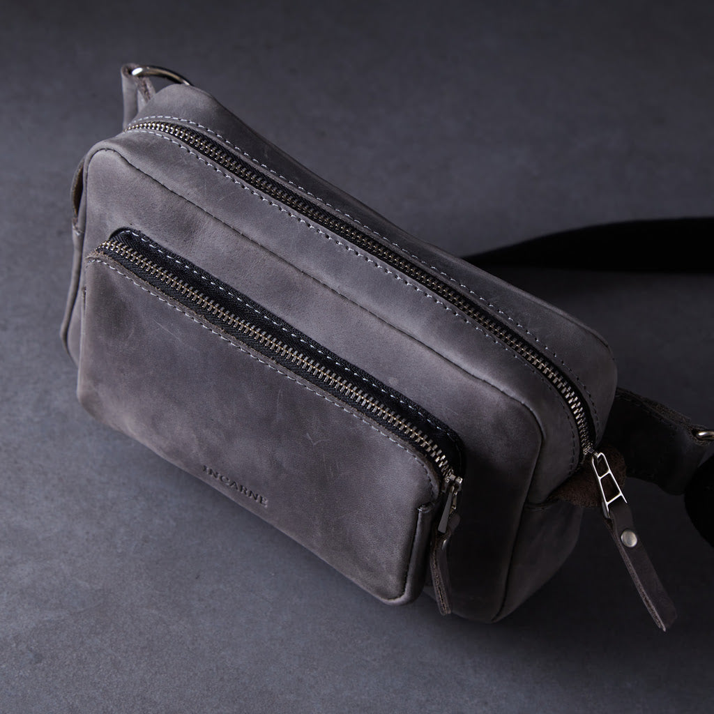 Couple Leather Bum Bag