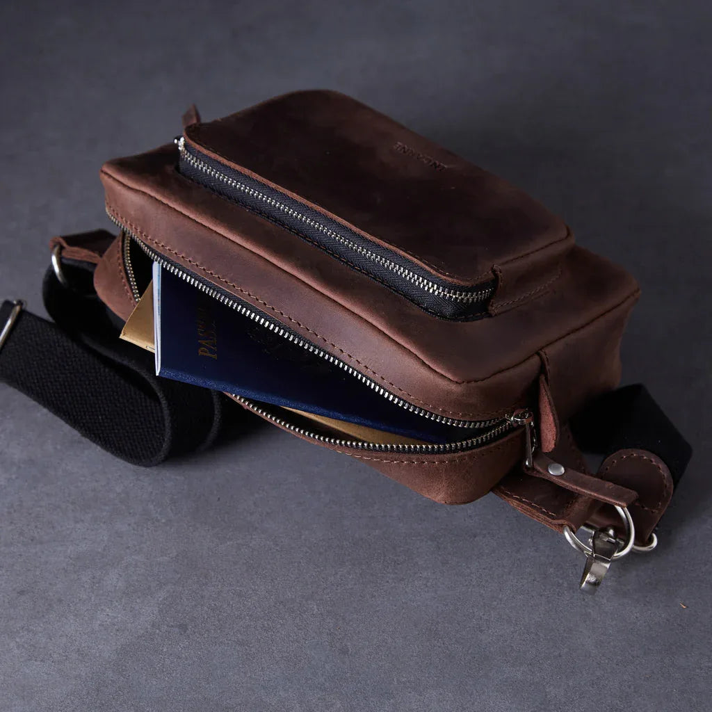 Couple Leather Bum Bag - INCARNE® Global