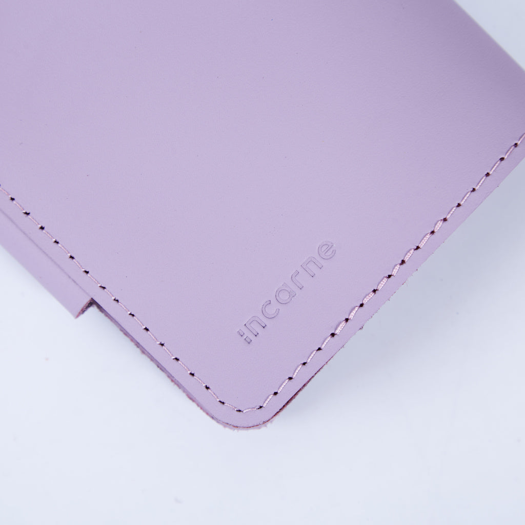 Smart Journey Classic Leather Passport Cover for Travel with AirTag and Cards Holders