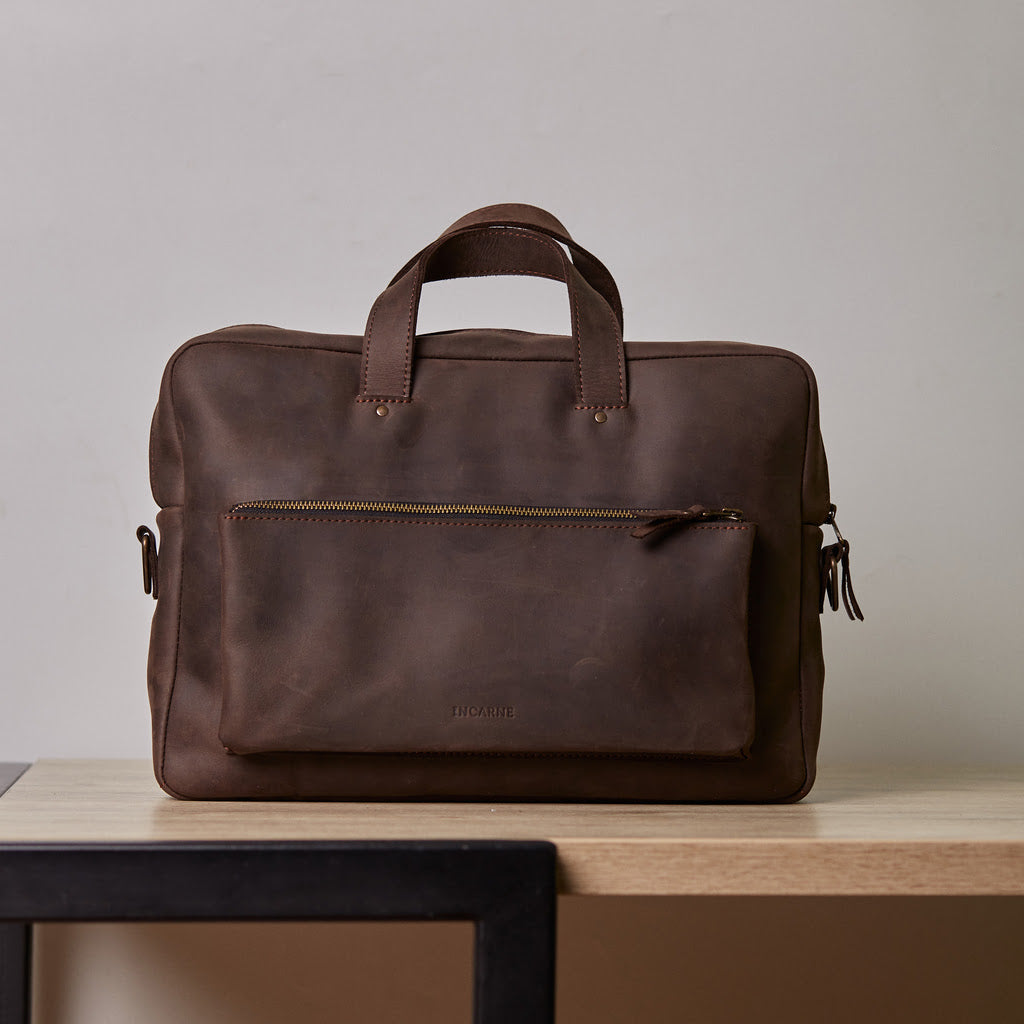 Torba skórzana na laptopa Biz