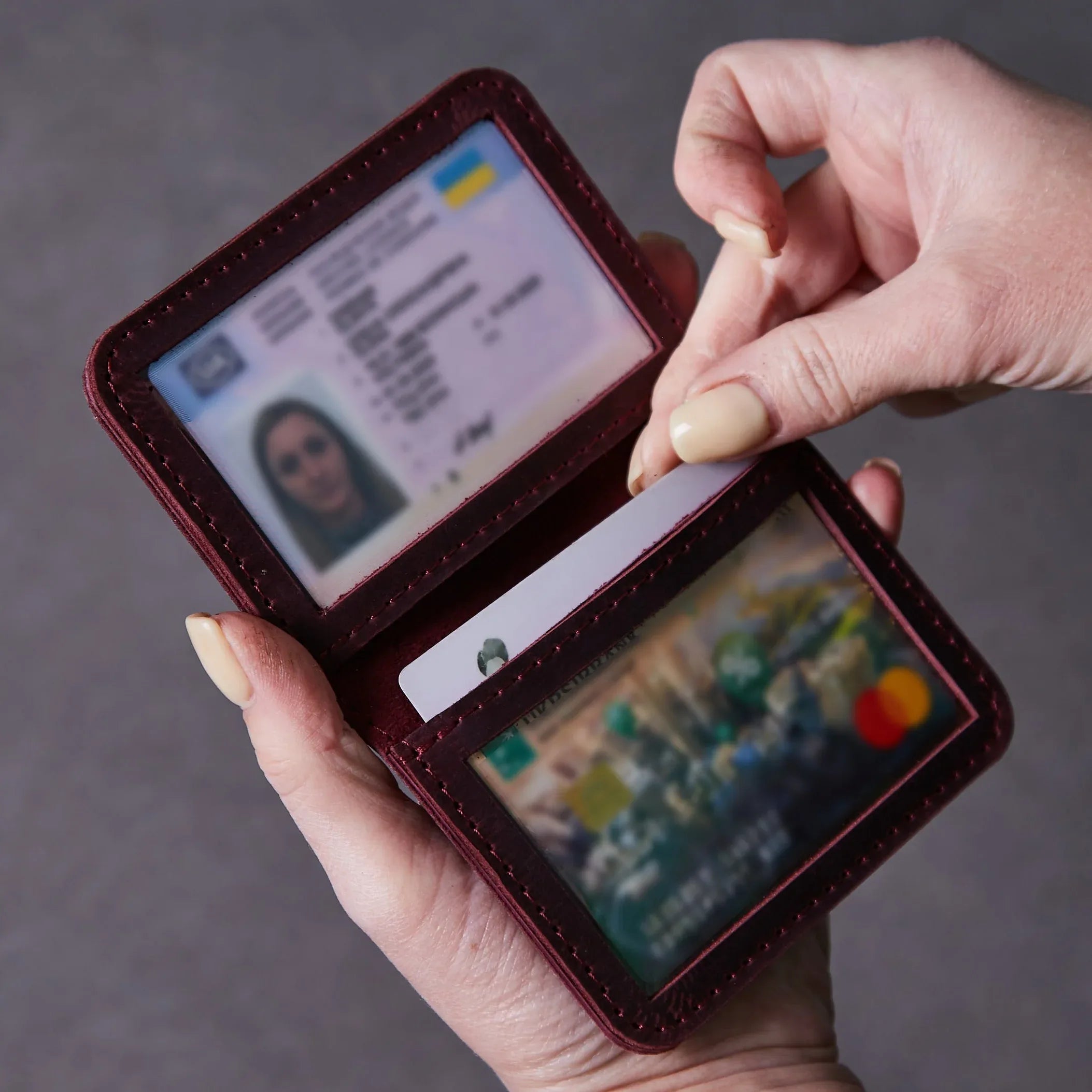 Set: cover for ID and driver’s license + Key - INCARNE® Ukraine