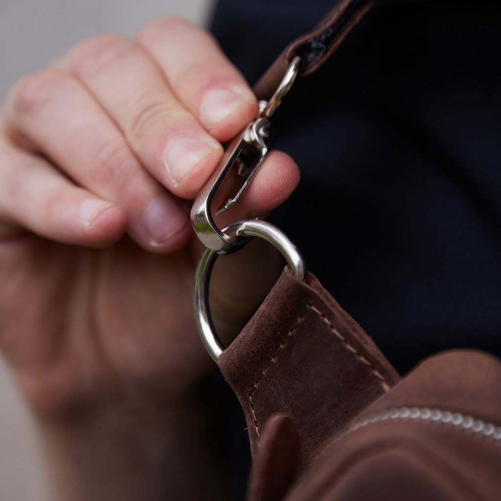 Couple Leather Bum Bag