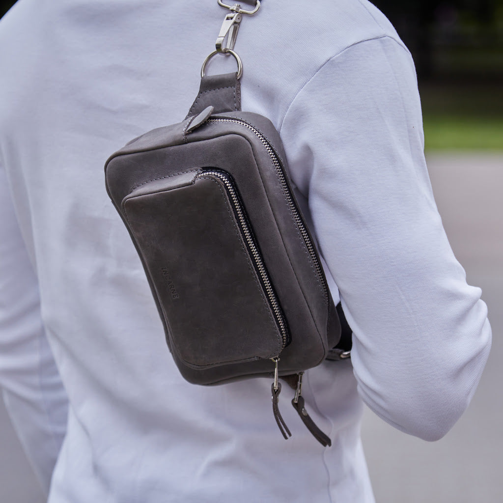Couple Leather Bum Bag