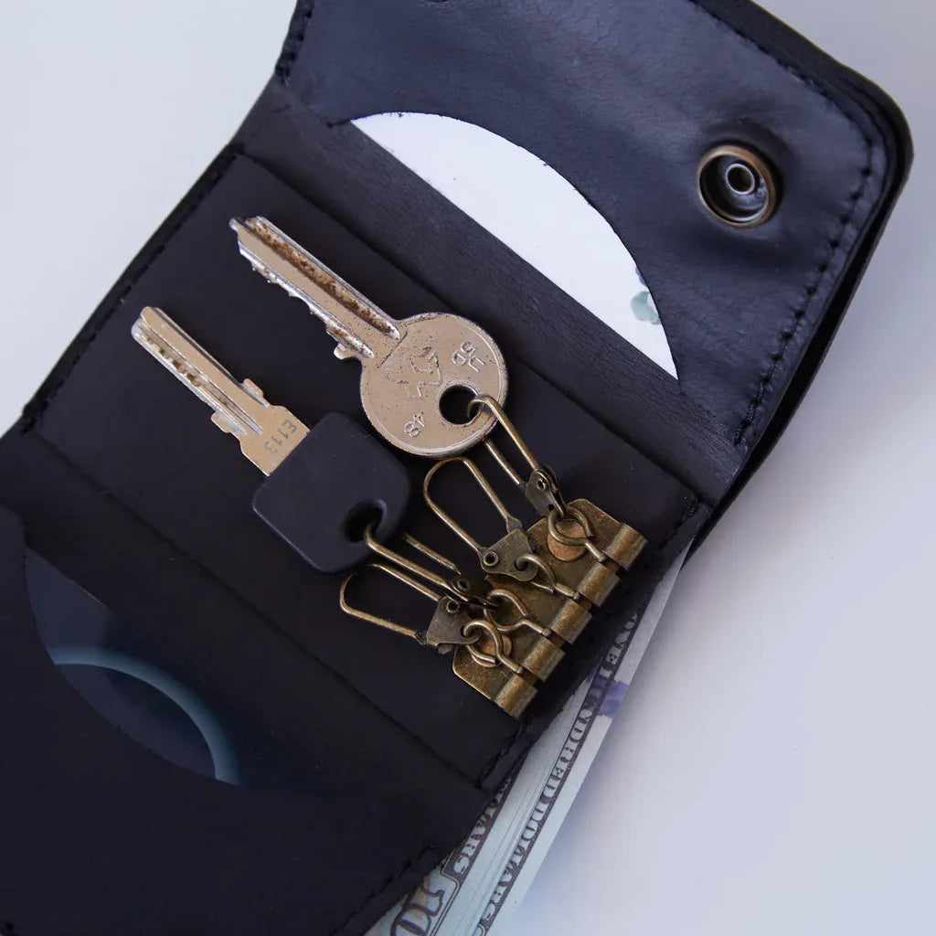 Key Plus Vintage Leather Key Holder and Wallet - INCARNE® Global