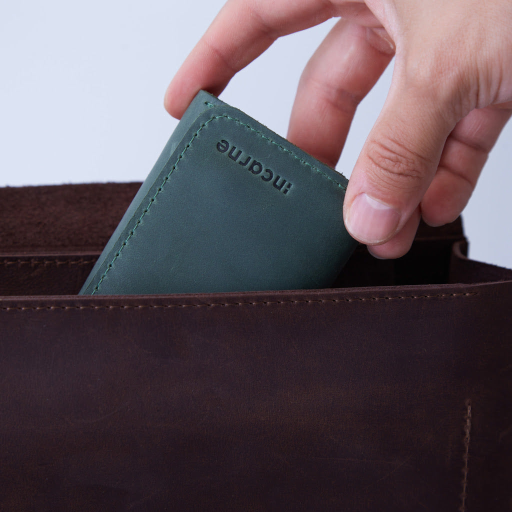 Key Plus Vintage Leather Key Holder and Wallet