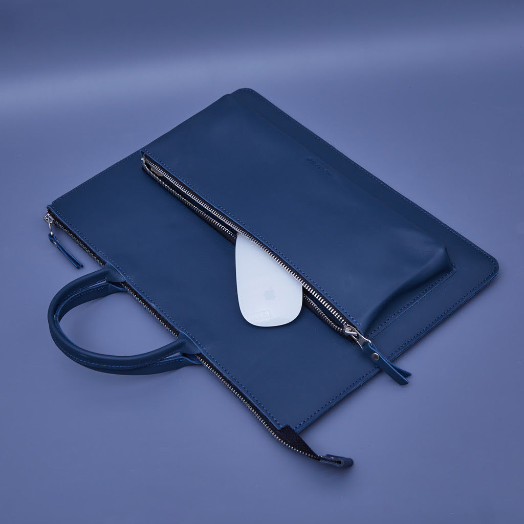 Funda para iPad Pro Maryland con asas en piel clásica