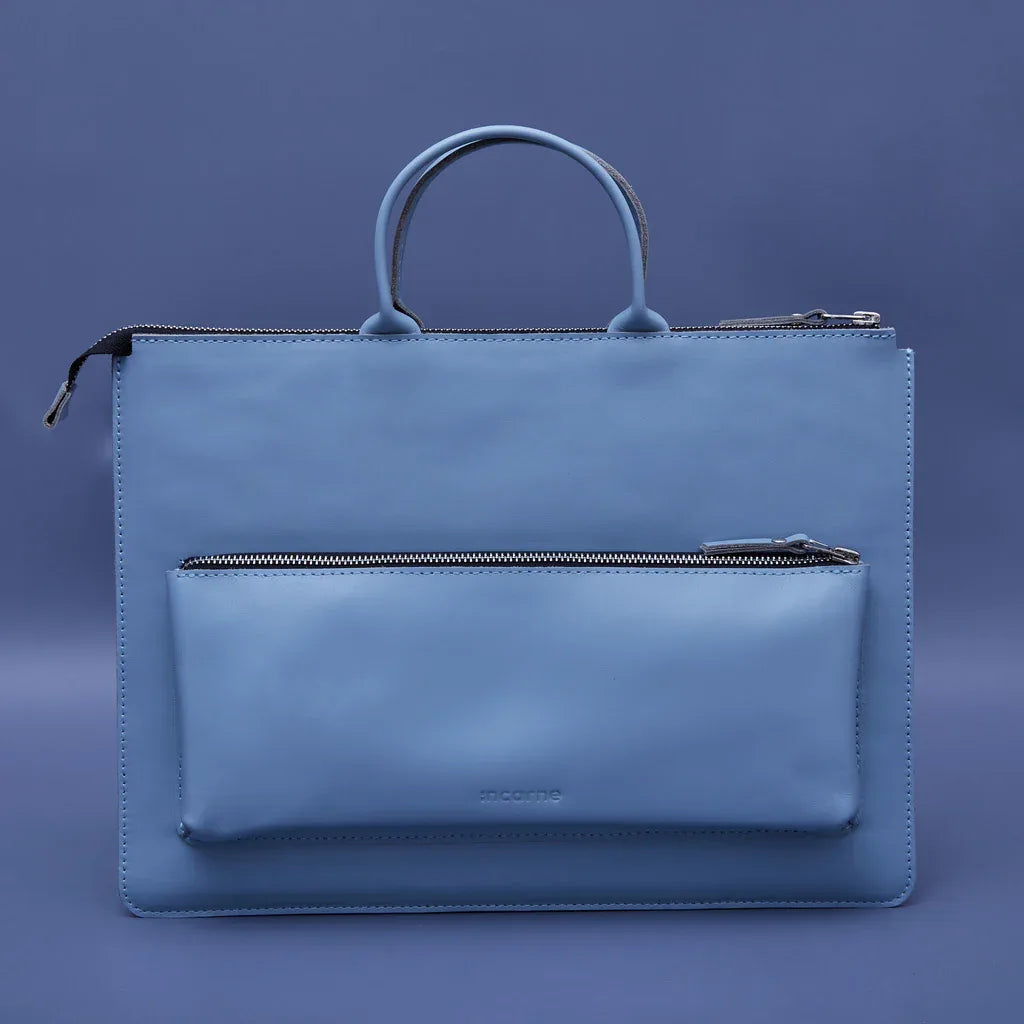 Maryland iPad Pro Sleeve with Handles in classic leather - INCARNE® Global