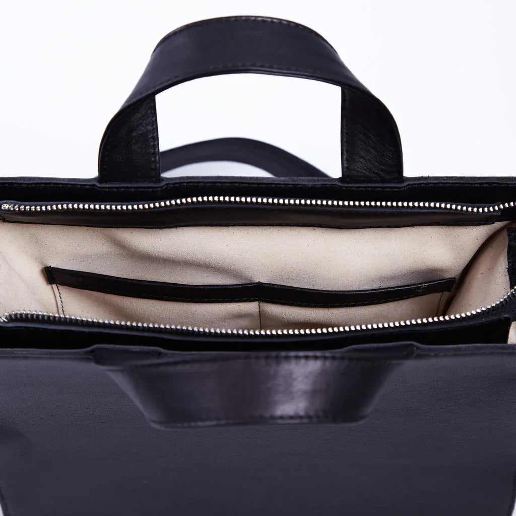 PRE-ORDER 🏷️ Women's genuine leather bag with ornament Berehynia - INCARNE® Global