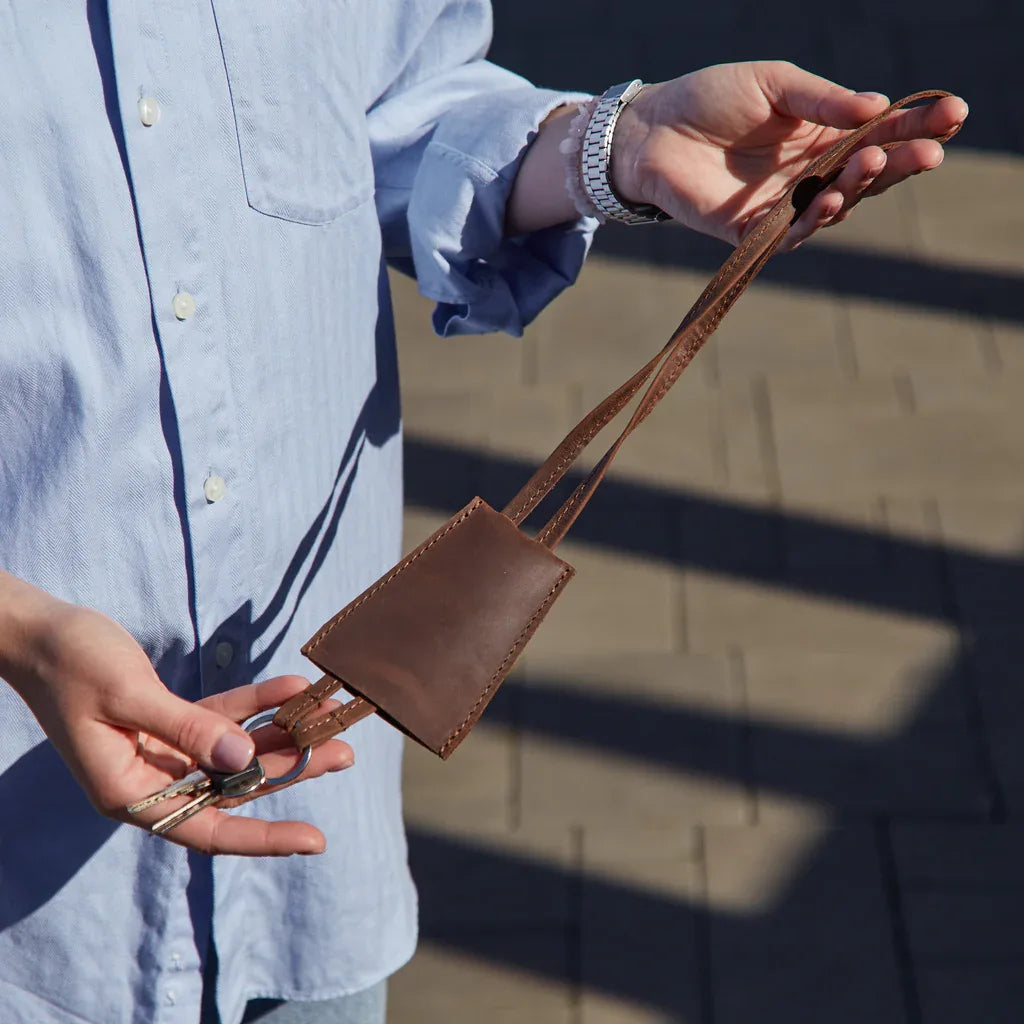 Home key holder made from genuine vintage leather - INCARNE® Global