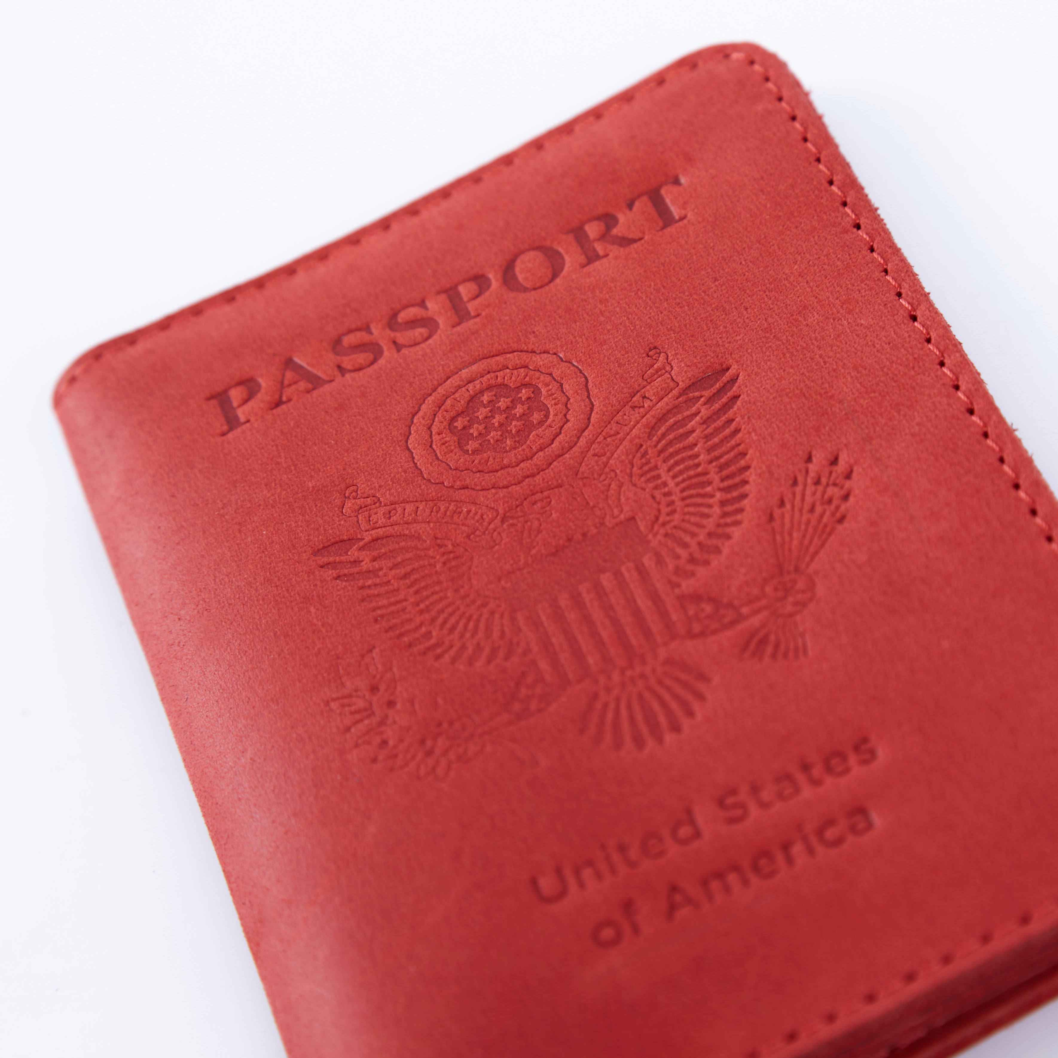 Funda para pasaporte con el símbolo nacional de Estados Unidos