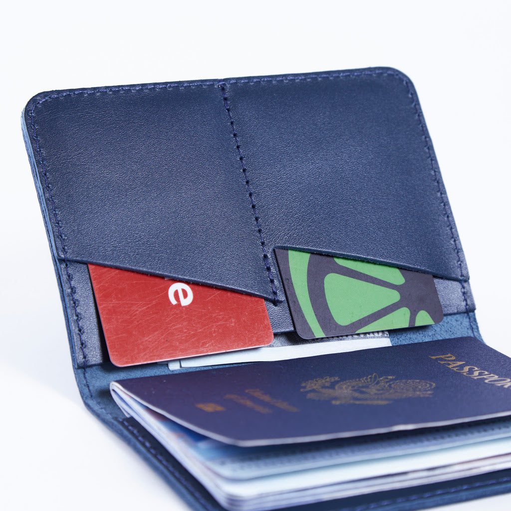 Étui pour passeport avec le grand sceau des États-Unis en cuir classique