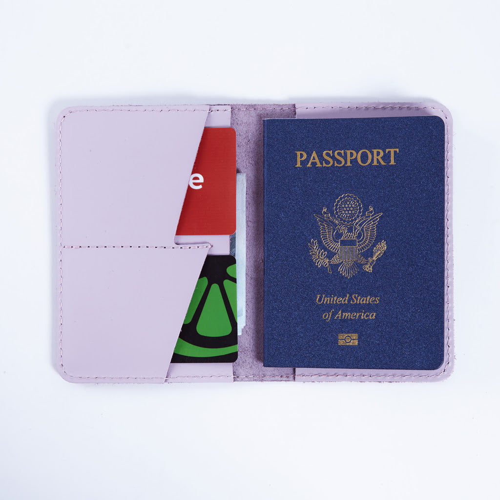 Étui pour passeport avec le grand sceau des États-Unis en cuir classique