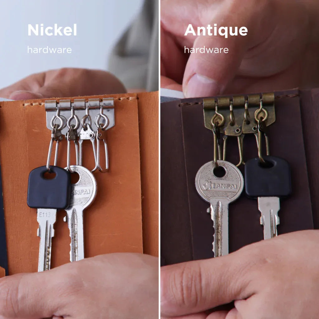 Key Plus Vintage Leather Key Holder and Wallet - INCARNE® Global