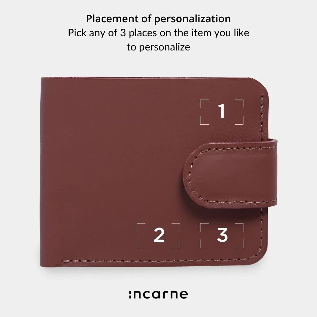 Mini Jack wallet made from classic leather - INCARNE® Global