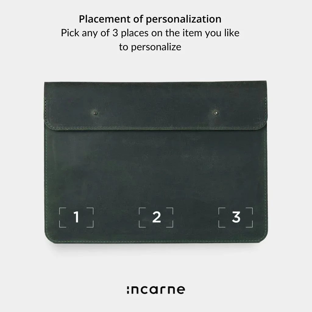 Neat Laptop Sleeve, Green (vintage) - INCARNE® Global